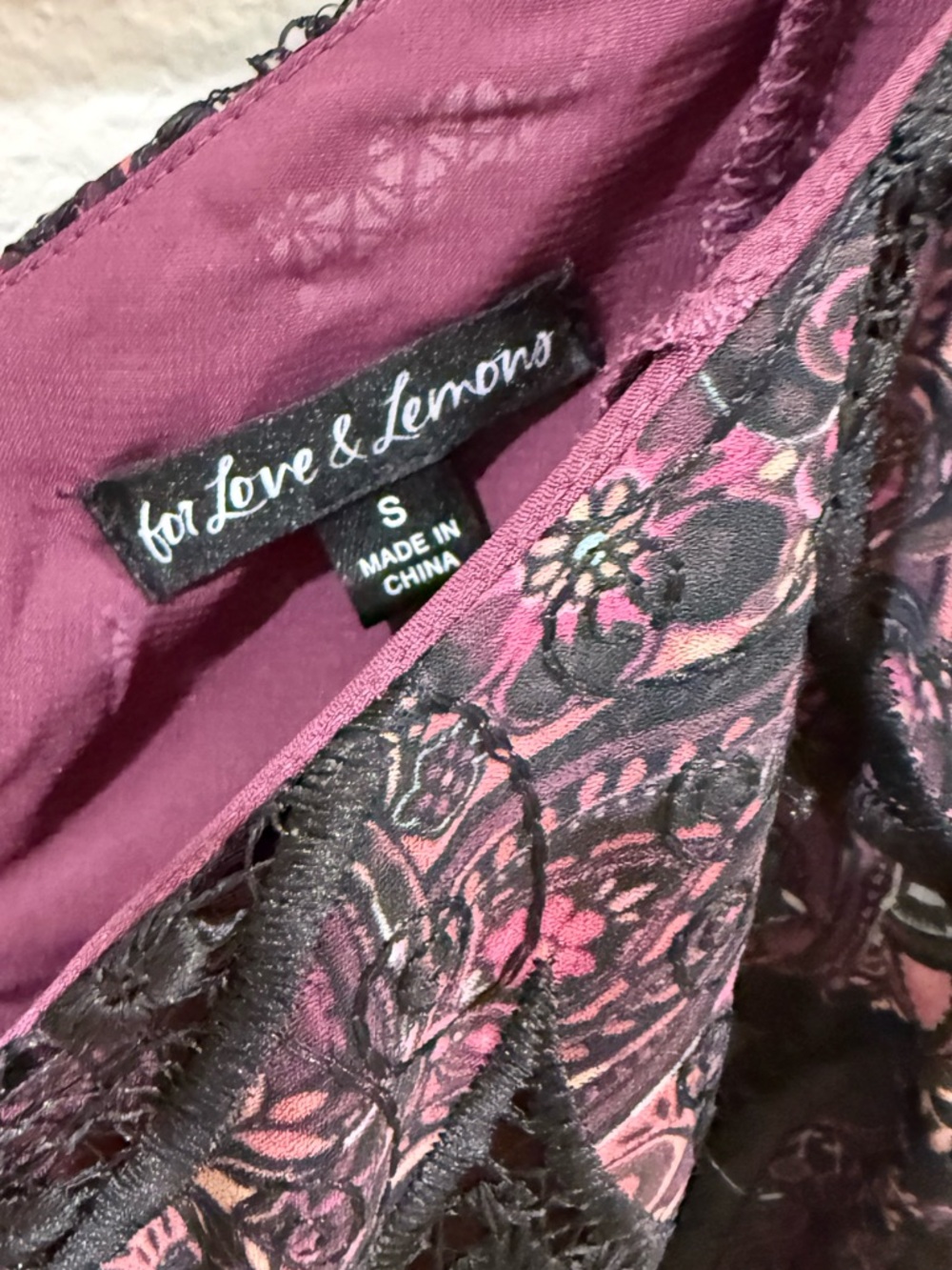 For Love & Lemons Valerie Mini Dress - Picture 4 of 8